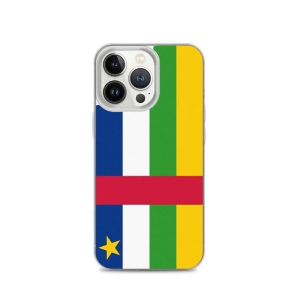 Centralafrikanska republiken flagga fodral för iPhone 13 Pro