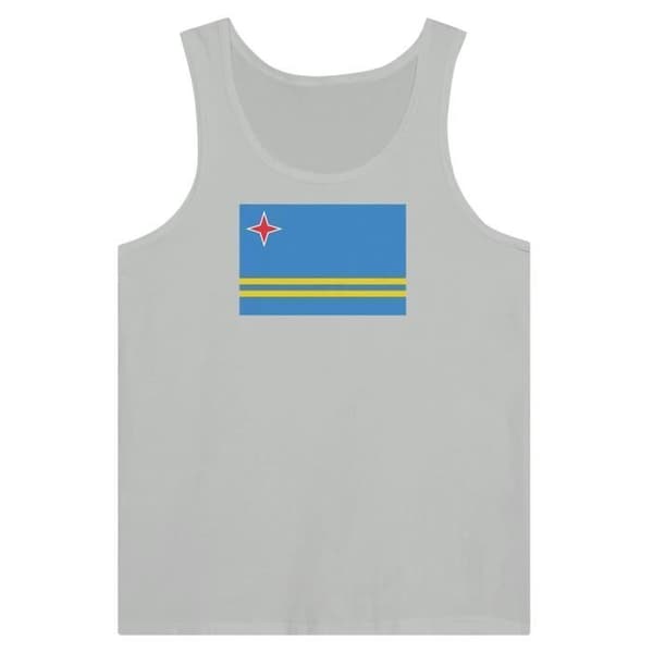 Aruba Flag Tank Top harmaa Grå XL