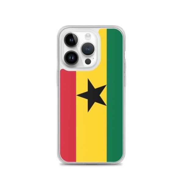 Ghana flagga iPhone 14 Pro skal