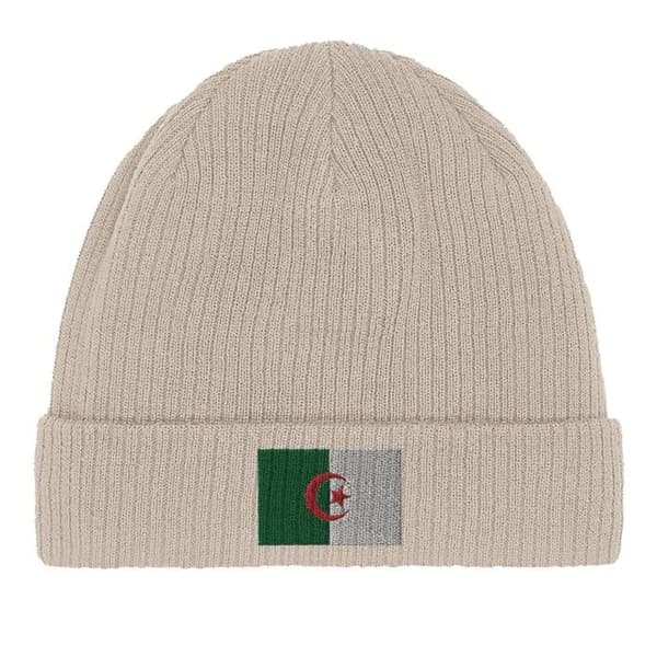Beige Algerian Flag Cap Beige