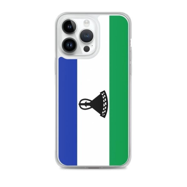 Lesotho Flag iPhone 14 Pro Max -kotelo