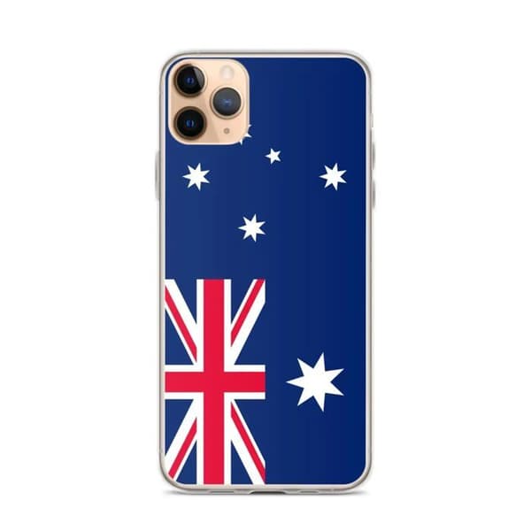 Australian Flag Phone Case - iPhone 11 Flerfärgad