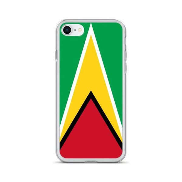 Coque Telefonflag Guyana - iPhone 6S Plus Flerfärgad