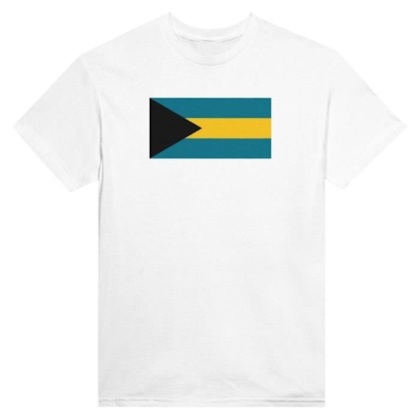 Hvid Bahamas Flag T-shirt Vit S