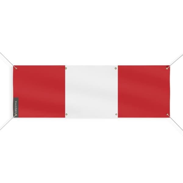 Perun lippubanneri 8 silmukkaa 90x270 cm