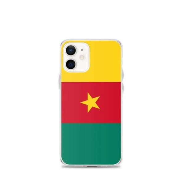 Kamerunin lippu - iPhone 12 mini puhelinpidike Flerfärgad