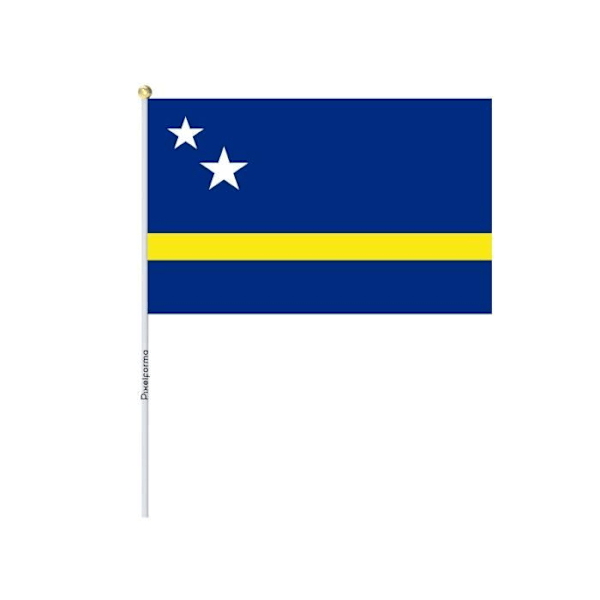 Masser Mini Flag of Curaçao i 30x45cm i 50 stk