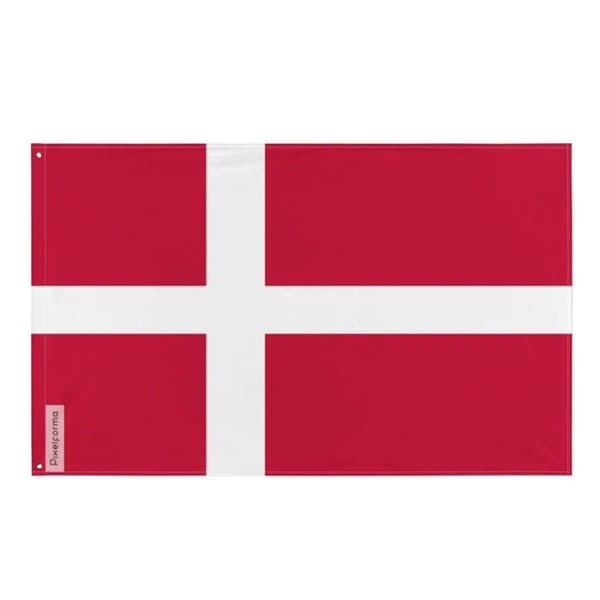 Danmarks flag 192 x 288 cm Flerfärgad