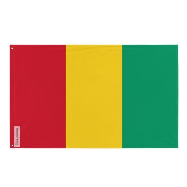 Guinean lippu 64x96cm polyesteriä