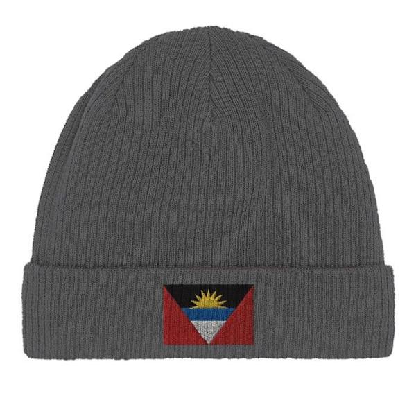 Hætteflag Antiguas og Barbuda i Grå Grå