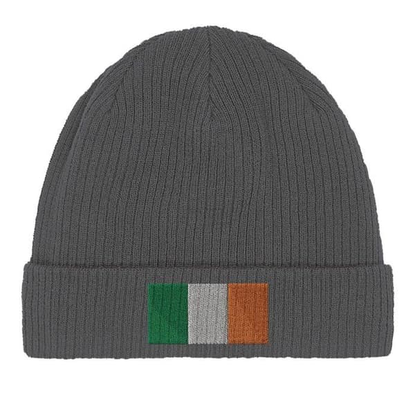 Hættetrøje Flag Irland i Grå Grå