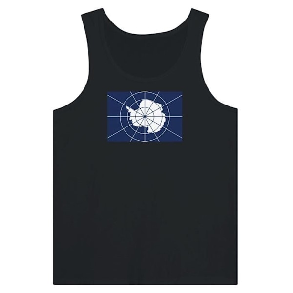 Officiel Antarctica Flag Tank Top i Sort Svart jag