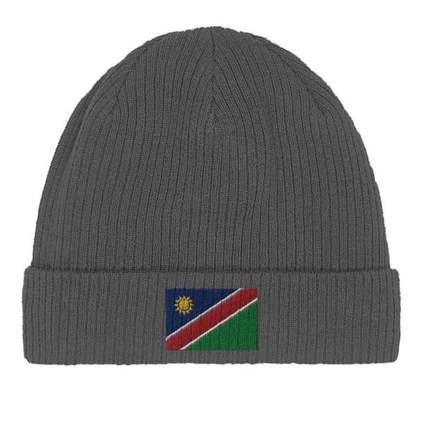 Bonnet Flag Namibia i Grå Grå