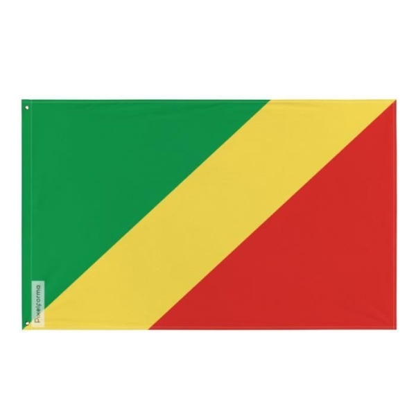 Republikken Congo flag 160x240cm i polyester