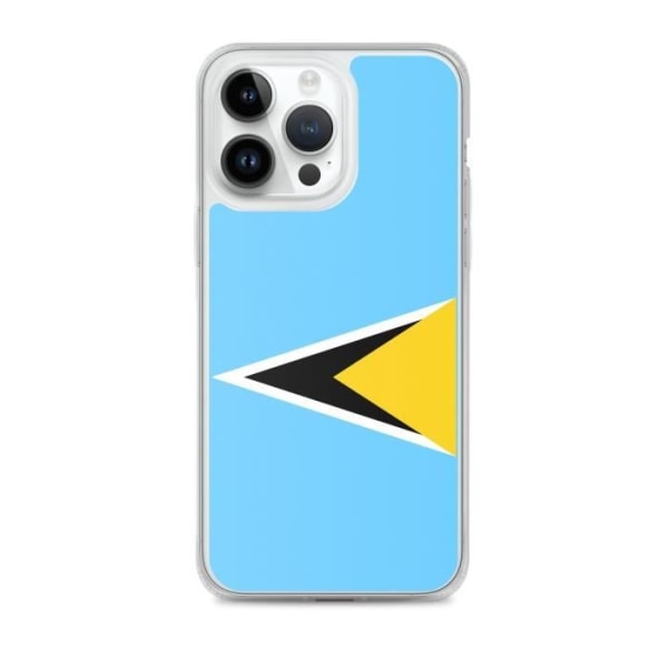 Saint Lucia Flag iPhone 14 Pro Max skal