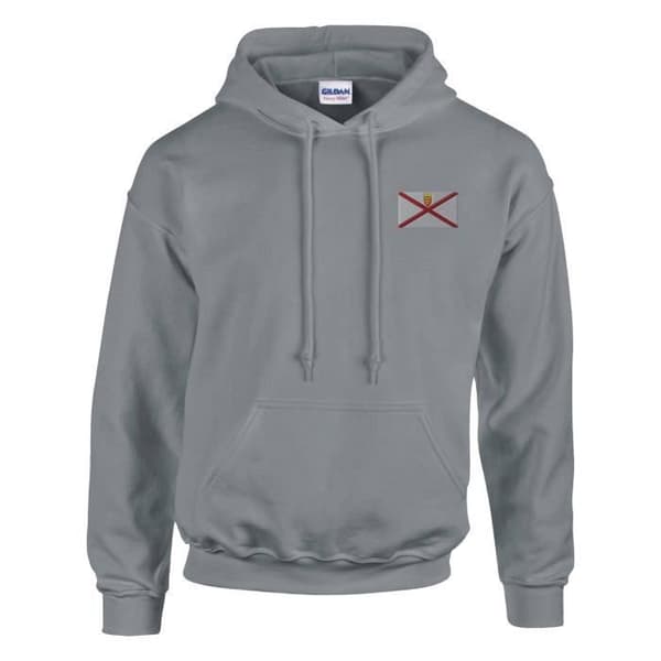 Huppari - PIXELFORMA - Jersey-lippu - Harmaa - Pitkät hihat - Huppukaulus Grå XXL