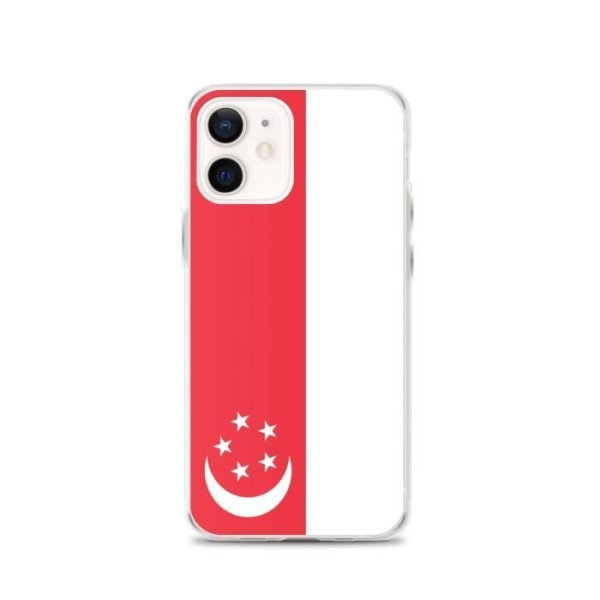 Singapore flagga iPhone 12 skal