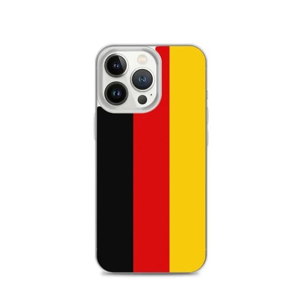 Coque Telefon Flag Tyskland - iPhone 13 Pro Flerfärgad