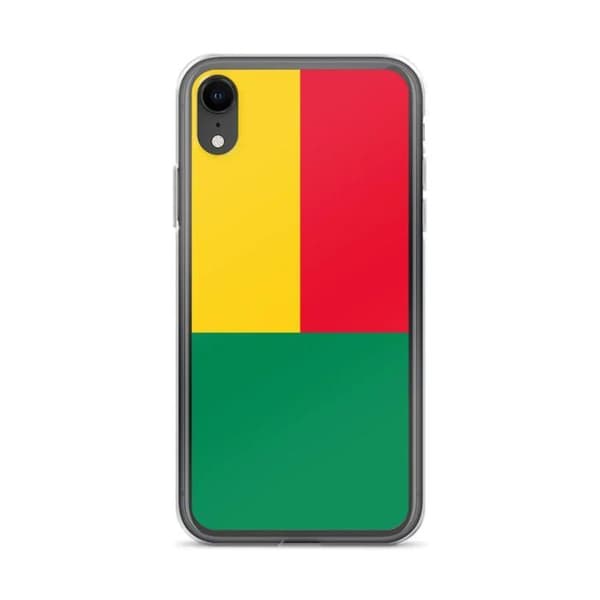 Coque iPhone - PIXELFORMA - XR - Drapeau du Bénin - Fuldt beskyttelse - Blød Benins flagga