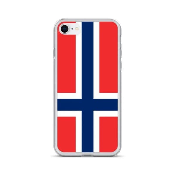 Coque Telefon Flag Svalbard og Jan Mayen - iPhone 6 Plus Flerfärgad