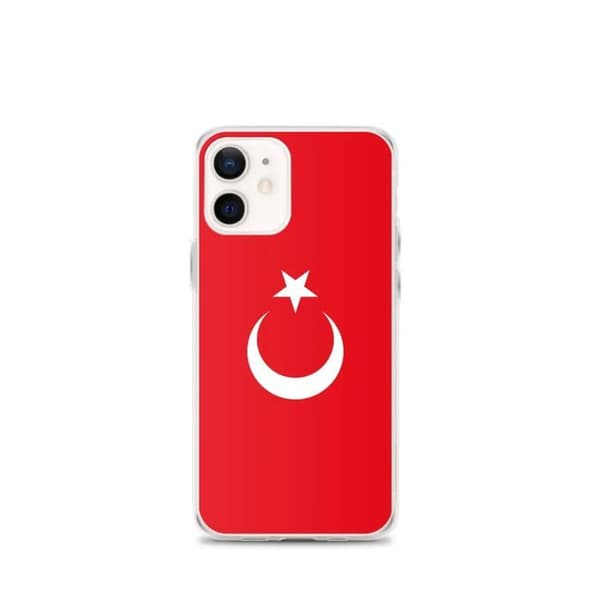 Flaggskydd för Turkiet - iPhone 12 mini Flerfärgad