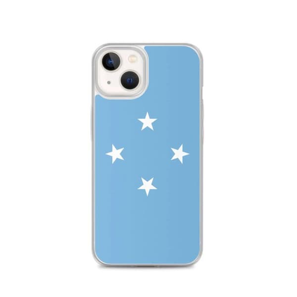 Coque Telefon Flag Forenede Stater af Mikronesien - iPhone 13 Flerfärgad
