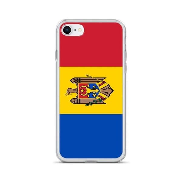 Moldavisk flag coque til iPhone 7 Flerfärgad