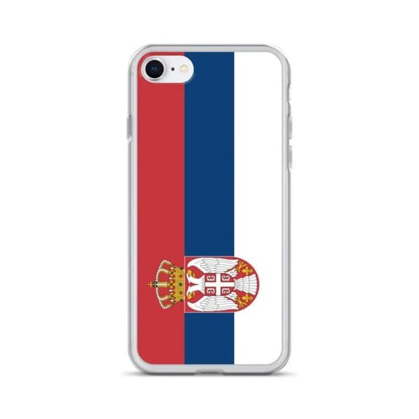 Coque Téléphone Drapeau Serbie - iPhone 6 Flerfärgad