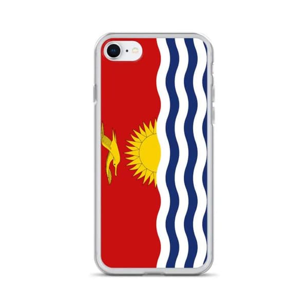 Coque iPhone Kiribatin lippu iPhone 6 - PIXELFORMA - Pehmeä - Liukas Kiribatis flagga