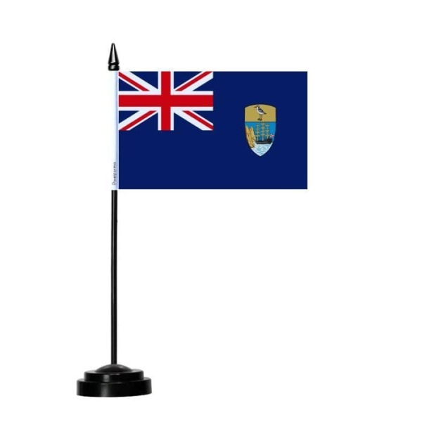 Saint Helena, Ascension og Tristan da Cunha Bordflag 14x21cm