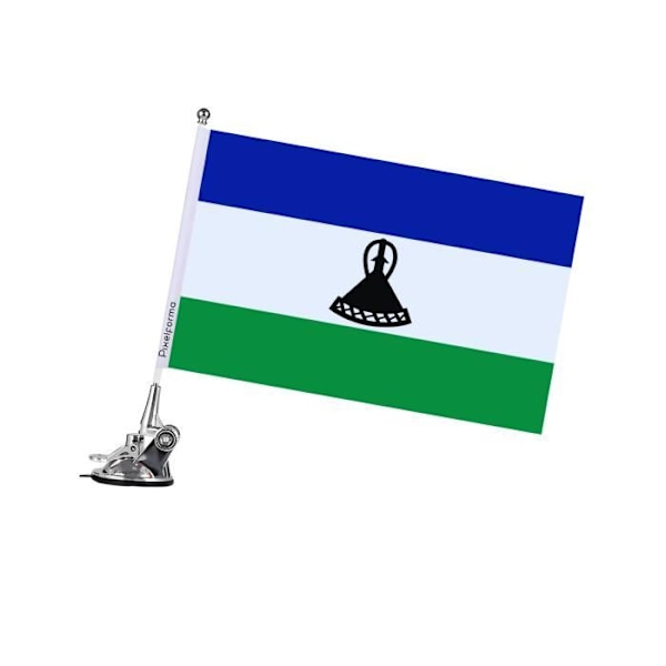 Sugekopflag Lesotho 27x35 cm