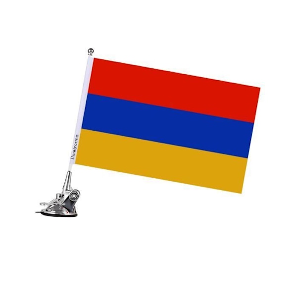 Sugkopp Armeniens flagga 27x35 cm