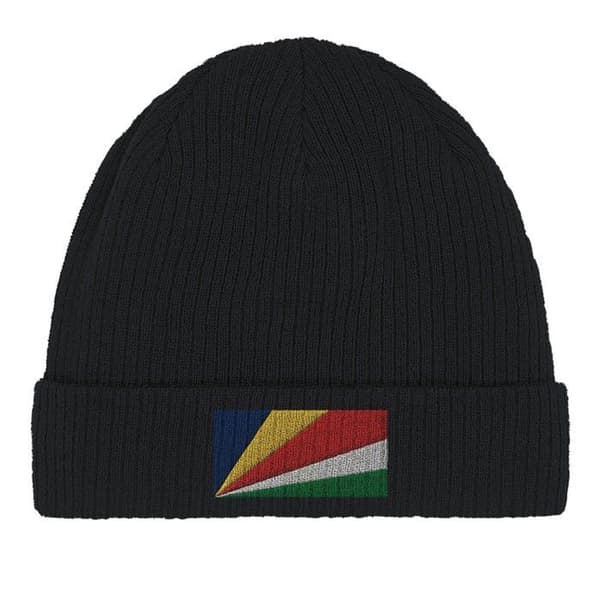 Bonnet Flag Seychelles i Sort Svart
