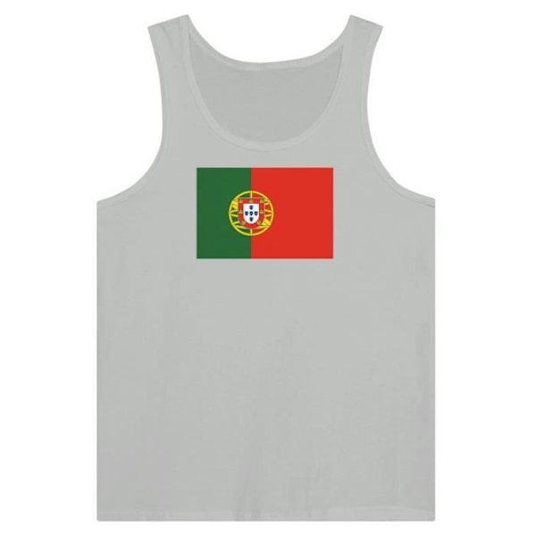 Portugal Flag Tank Top i Grå Grå M