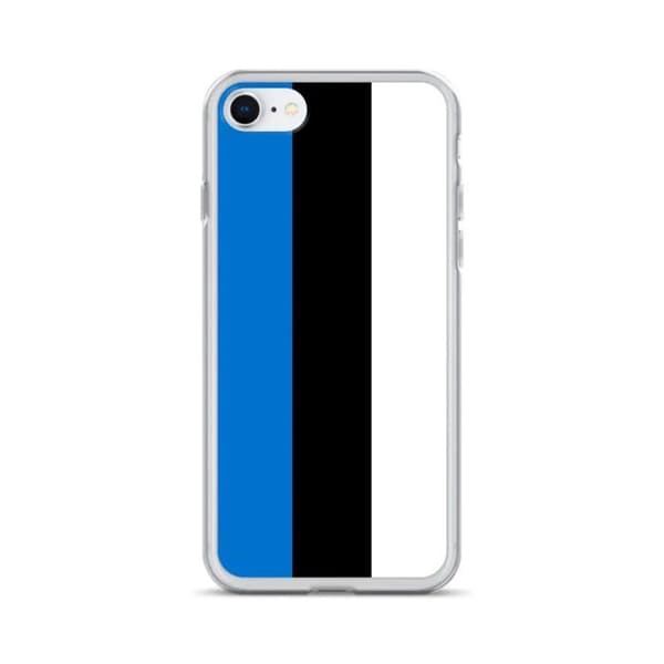 Coque til iPhone - PIXELFORMA - iPhone 6S - Estisk flag - Blødt silikone - Letvægtsdesign Estlands flagga