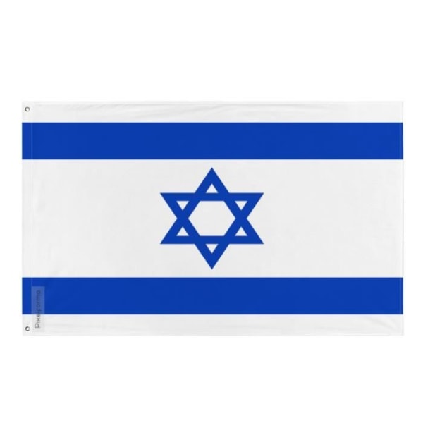 Israels flagga 160x240cm i polyester
