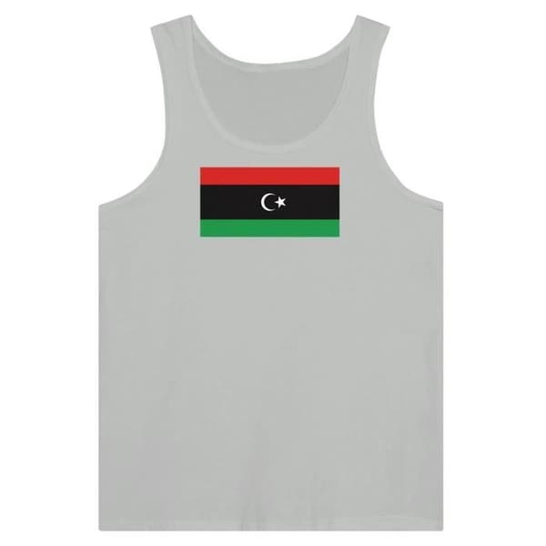 Linne - Libyen - Grå - 100% bomull - Slim fit - Slitstark Grå S