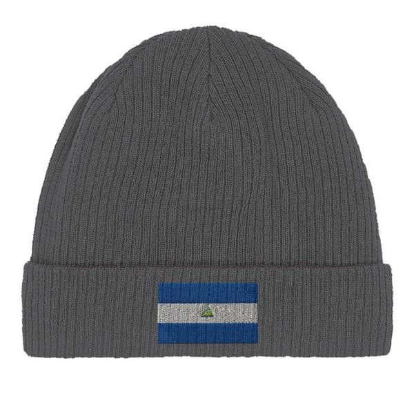 Bonnet Lippu Nicaragua Harmaa Grå