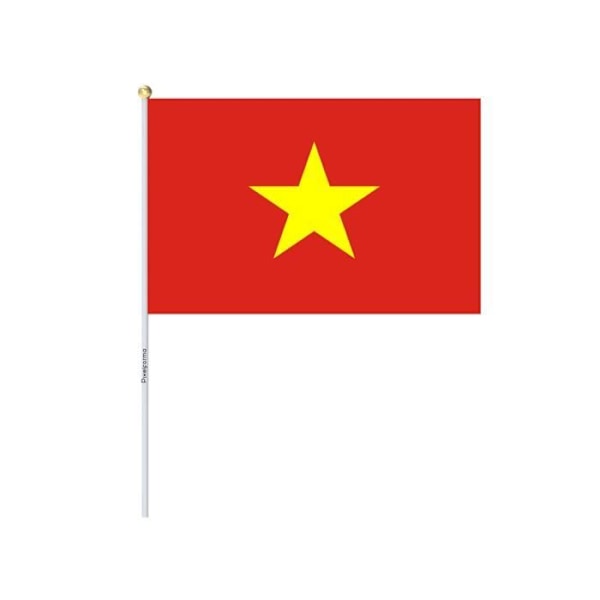 Mini Flag of Vietnam 30x45cm i polyester