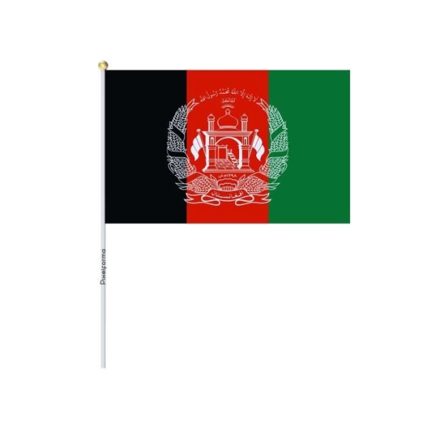 Lots Mini Flag of Afghanistan 14x21cm i 100 bitar