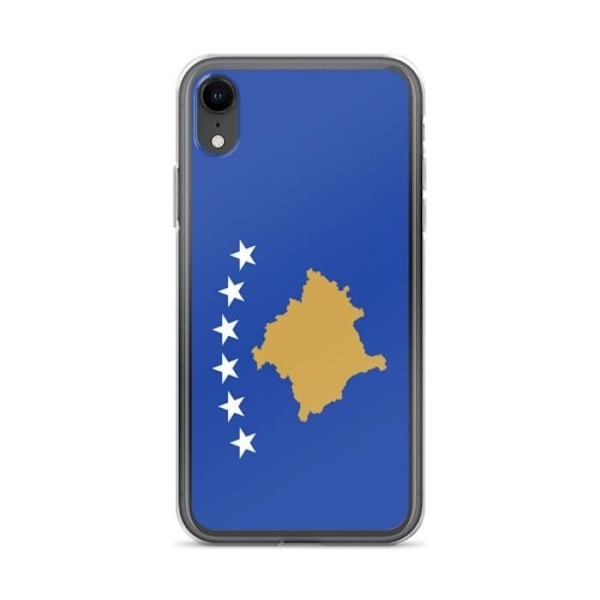 Kosovo flagga iPhone-fodral 1 iPhone XR