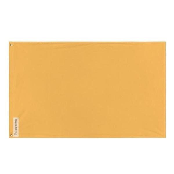 Lys orange flag 128x192cm i polyester