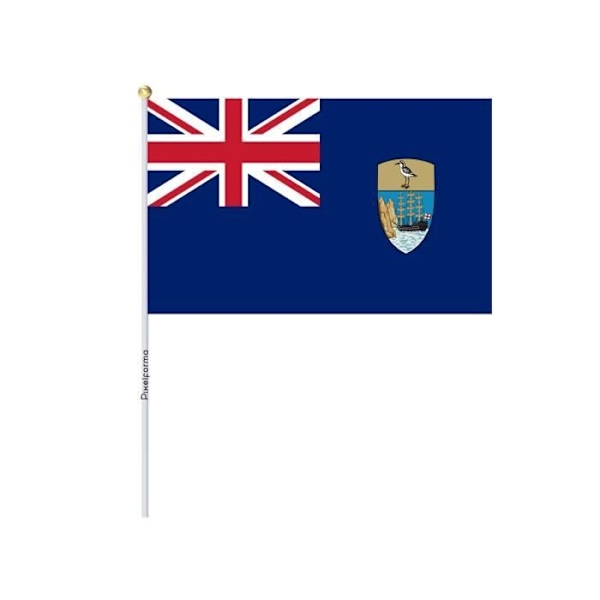 Masser Miniflag Saint Helena, Ascension og Tristan da Cunha i 100 stykker 30x45cm