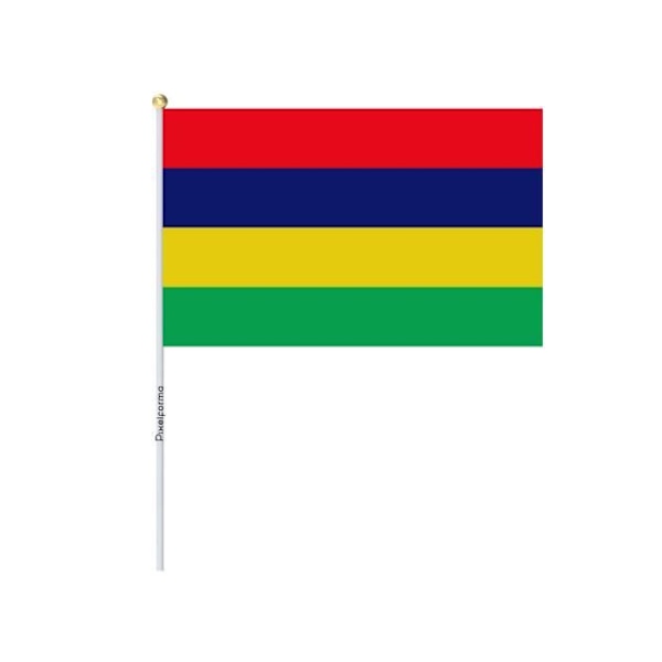 Masser Mini Flag of Mauritius i 20x30cm i 100 stykker