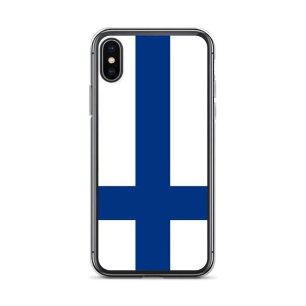 Suomen lippu iPhone X iPhone kotelo