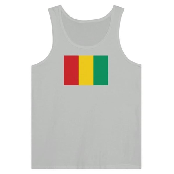 Guinea Flag Tank Top i Grå Grå jag