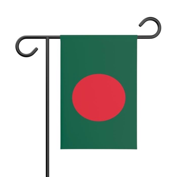 Bangladeshs haveflag 32x47,5cm i polyester