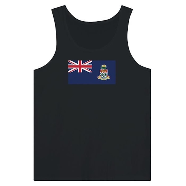 Cayman Islands Flag Tank Top i sort Svart XL