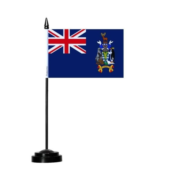 South Georgia and the South Sandwich Islands Bordsflagga 14x21cm