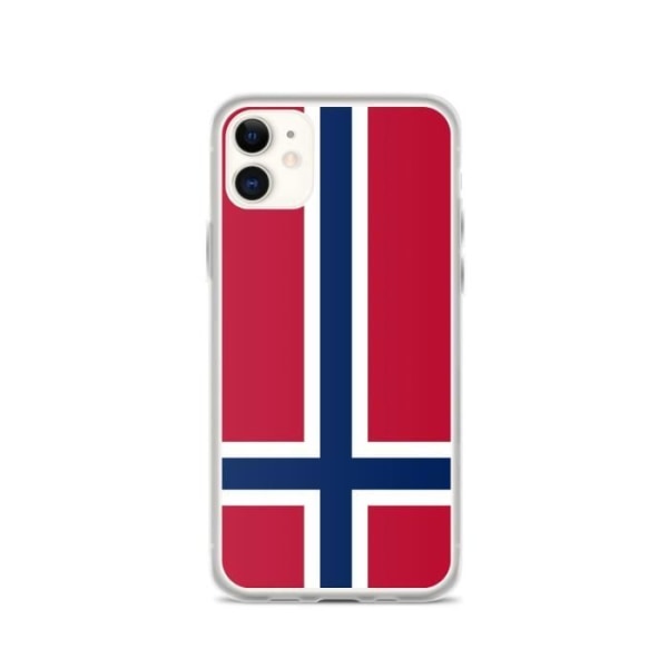 Officiell norsk flagga iPhone 11 skal